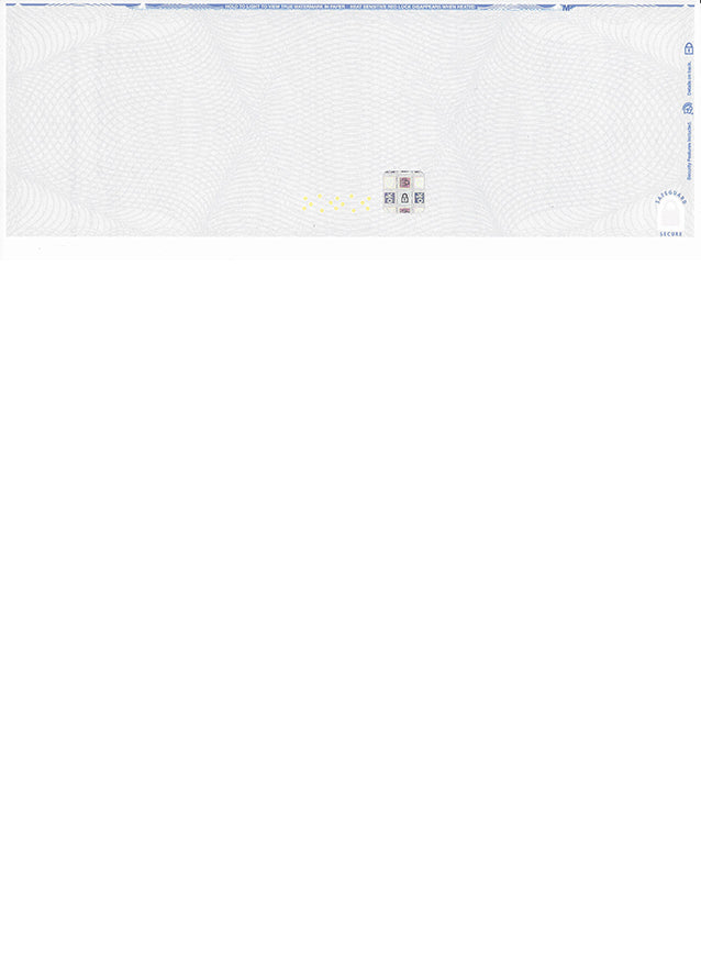 Classic – Hologram Security Stock (Blue)