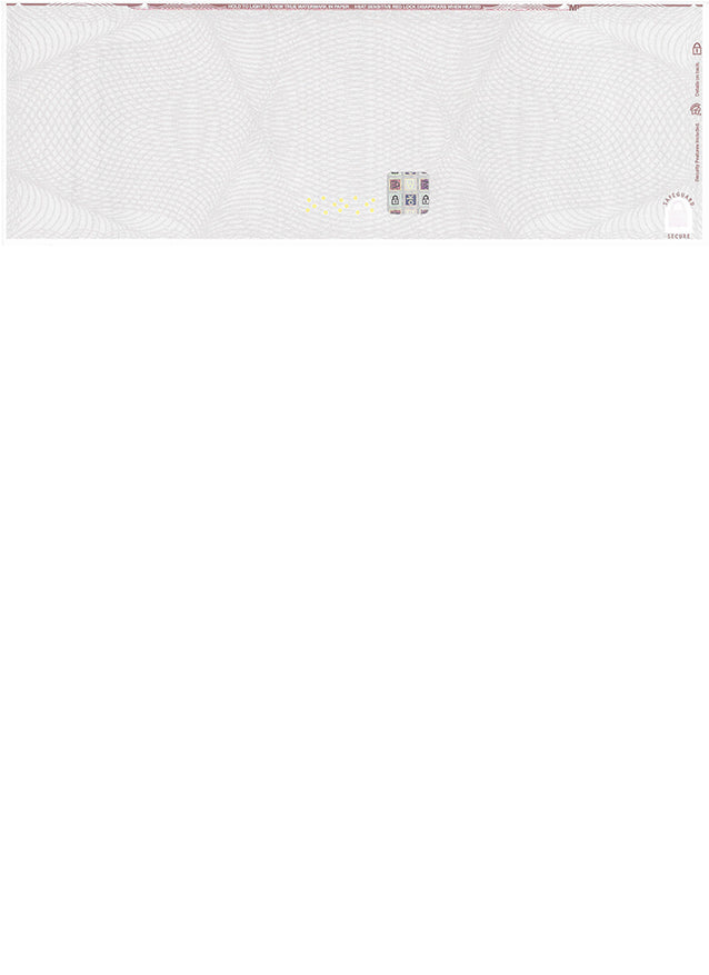 Classic – Hologram Security Stock (Red)