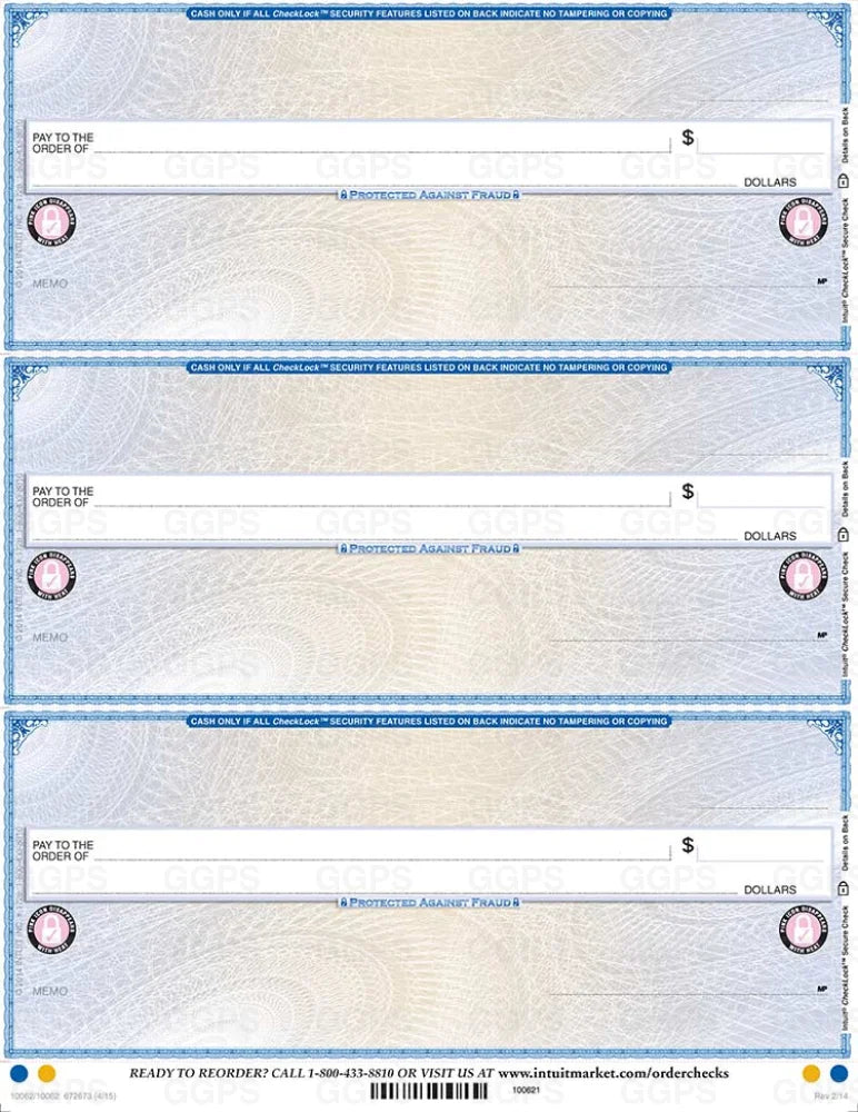 CheckLock – Enhanced Security Stock (Blue)