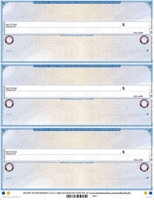 CheckLock – Enhanced Security Stock (Blue)