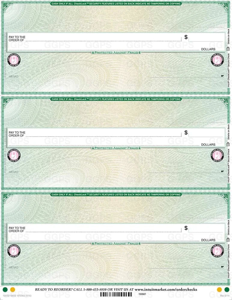 CheckLock – Enhanced Security Stock (Green)
