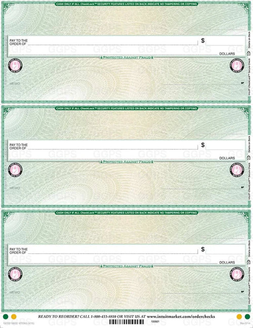 CheckLock – Enhanced Security Stock (Green)