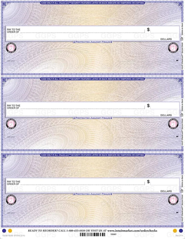 CheckLock – Enhanced Security Stock (Purple)