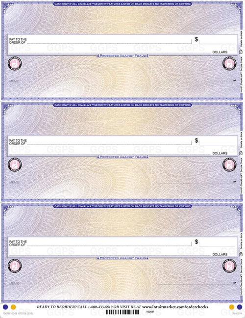 CheckLock – Enhanced Security Stock (Purple)