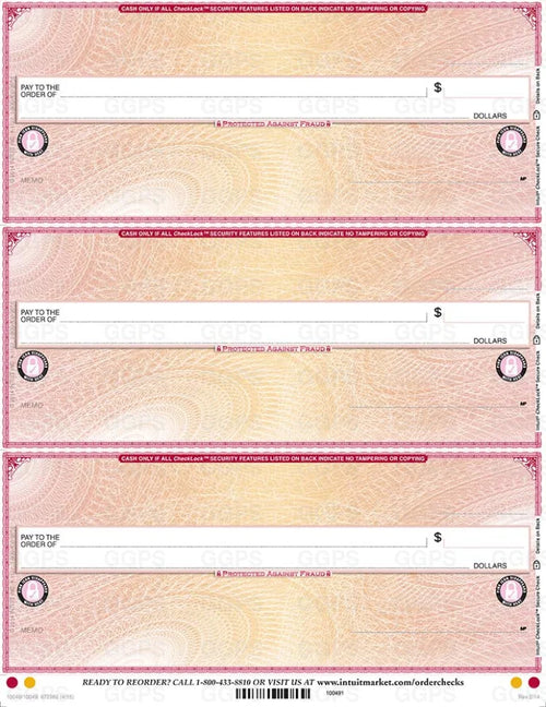 CheckLock – Enhanced Security Stock (Red)