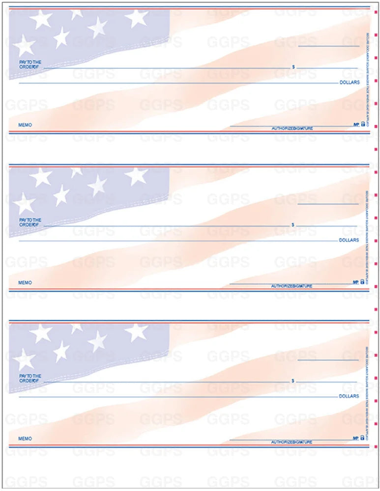 Classic w/Lines – Standard Security Stock (Flag)
