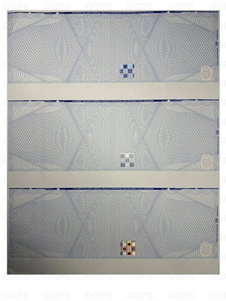 Classic3 – Hologram Security Stock (Dark Blue)