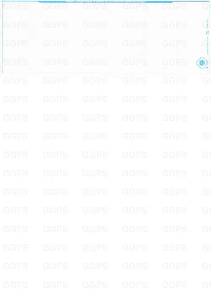 Linen – High Security Stock (Light Blue)