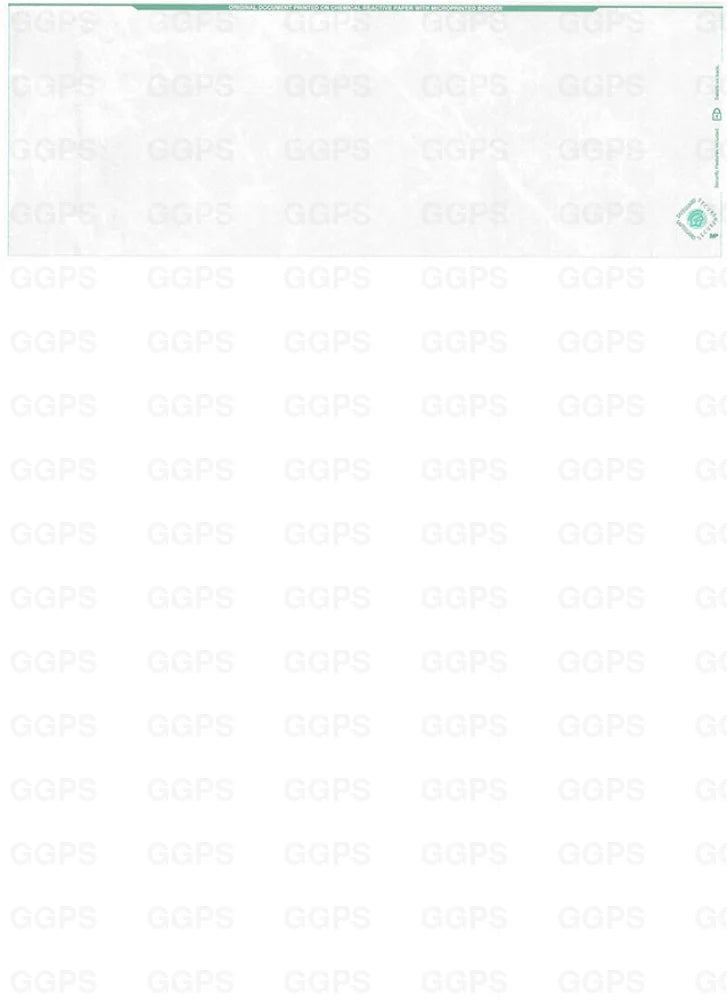 Marble – High Security Stock (Green)