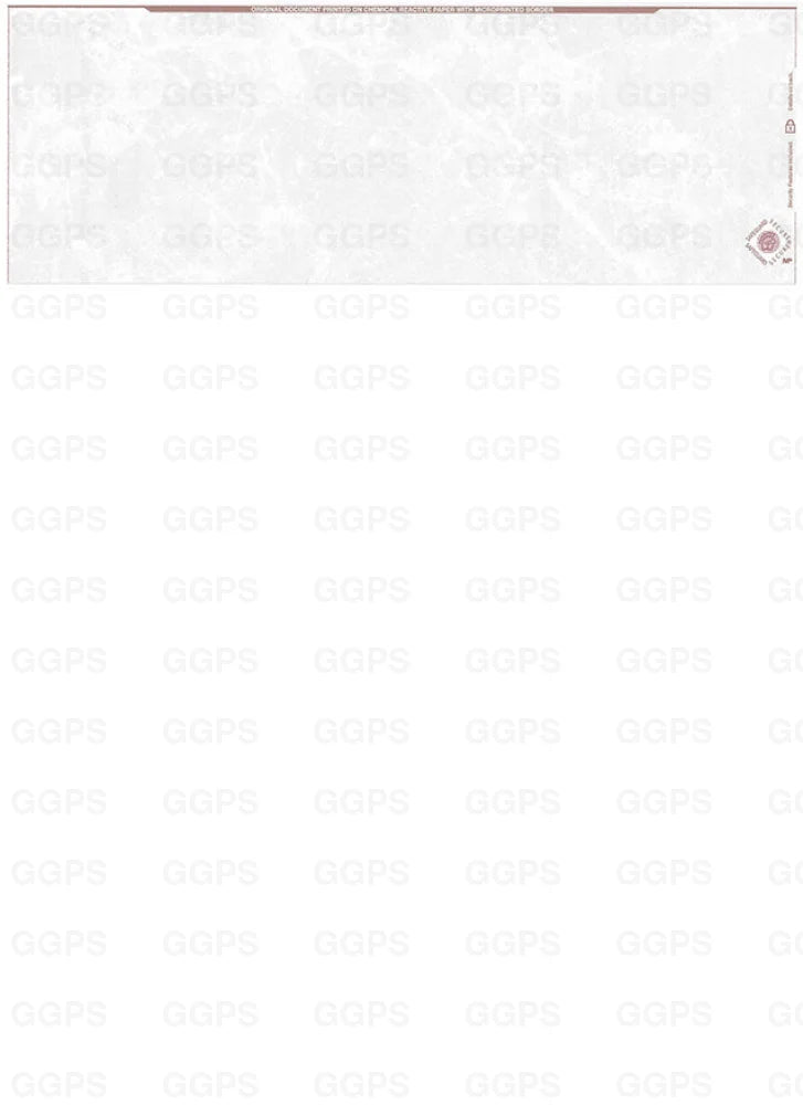 Marble – High Security Stock (Red)