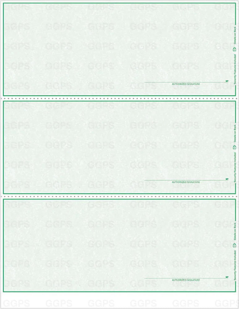 Marble w/Sigline – Standard Security Stock (Green)