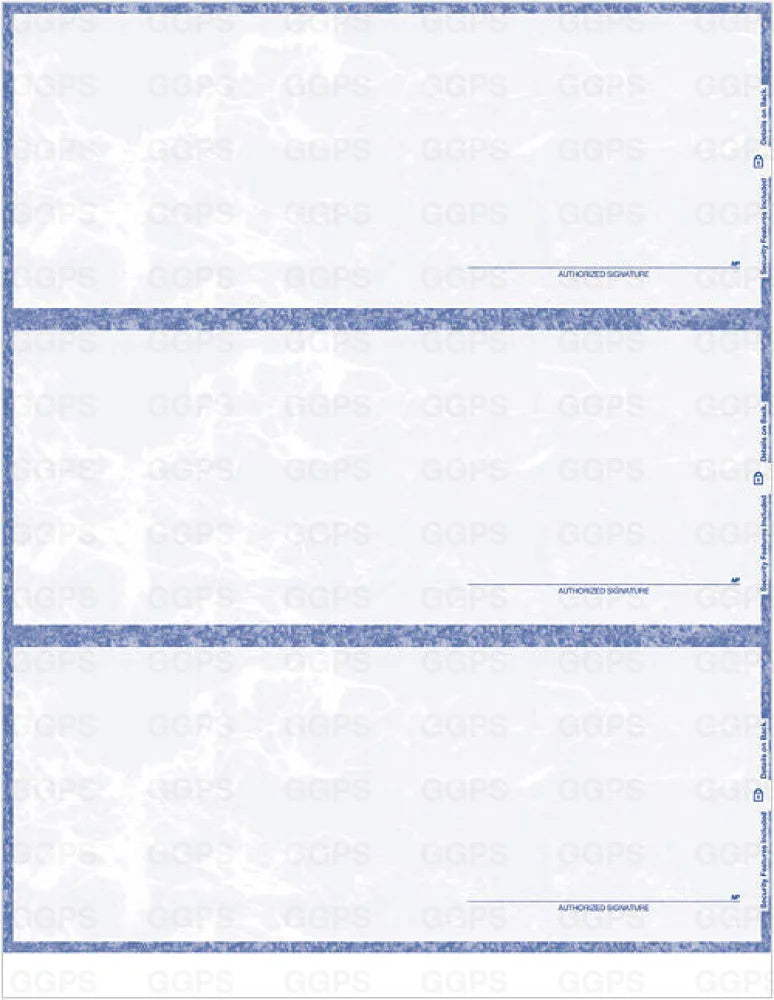 Marble w/Sigline – Standard Security Stock (Navy)