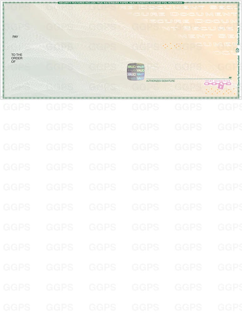 SecureDoc – Hologram Security Stock (Green)