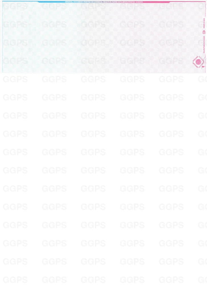 Squares – High Security Stock (Blue/Pink)